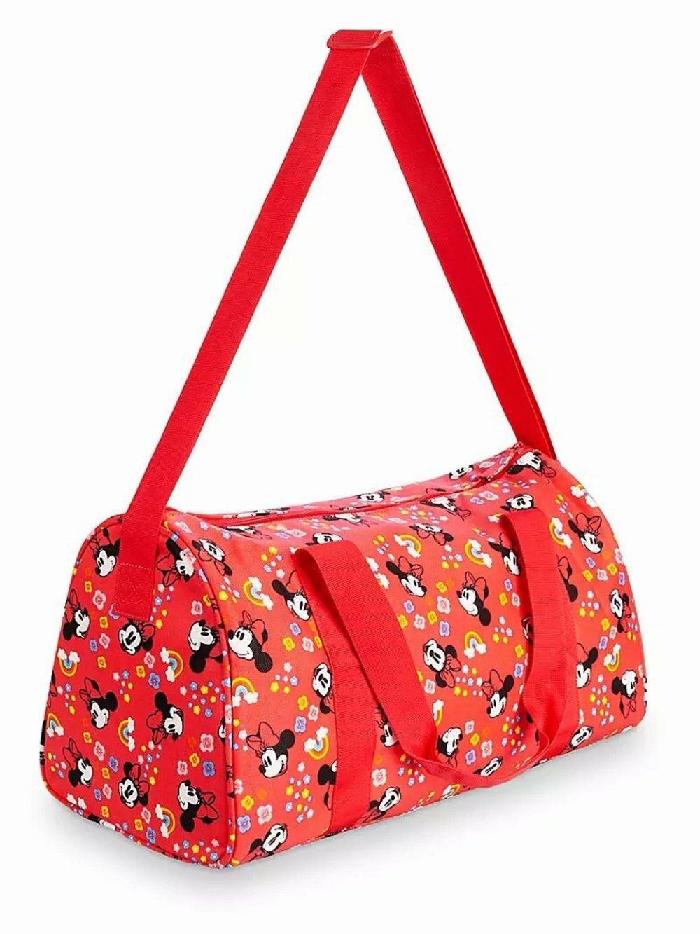 DISNEY Red Minnie Mouse Print Duffel Ballet Bag